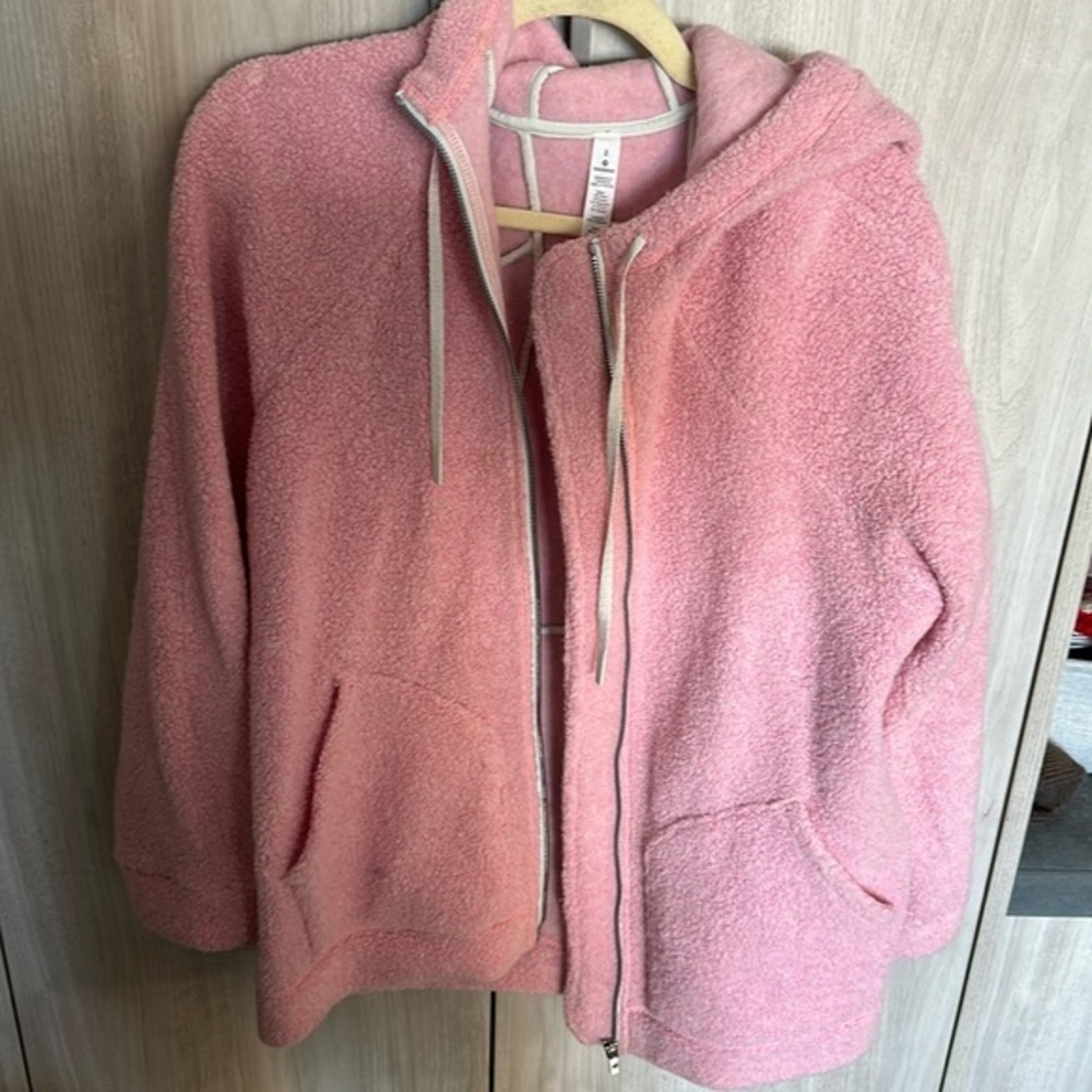 Lululemon Warm sherpa hoodie size 8